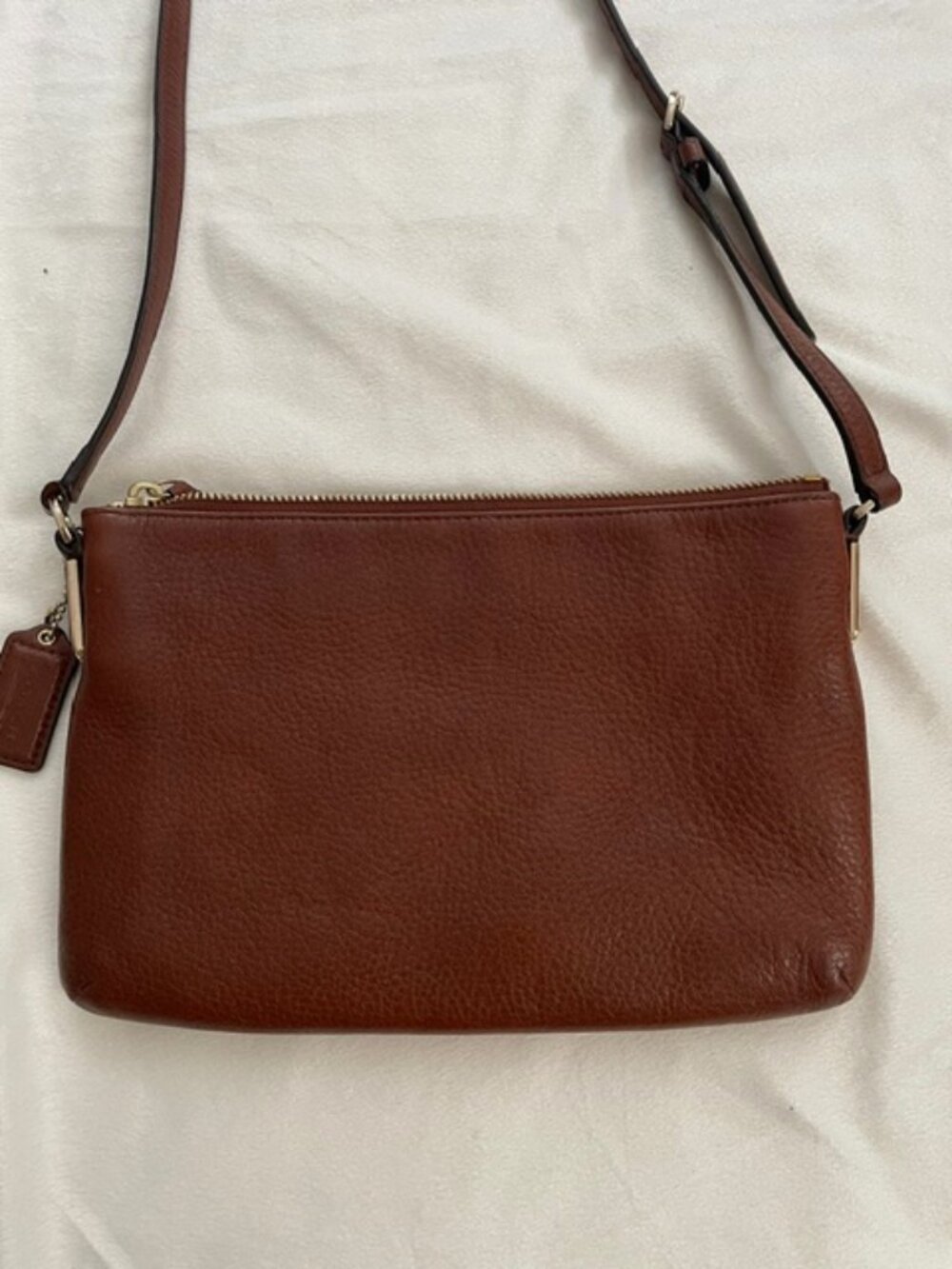 Coach Women's Vintage Madison Leather Crossbody Bag, Brown - Picture 2 of 16